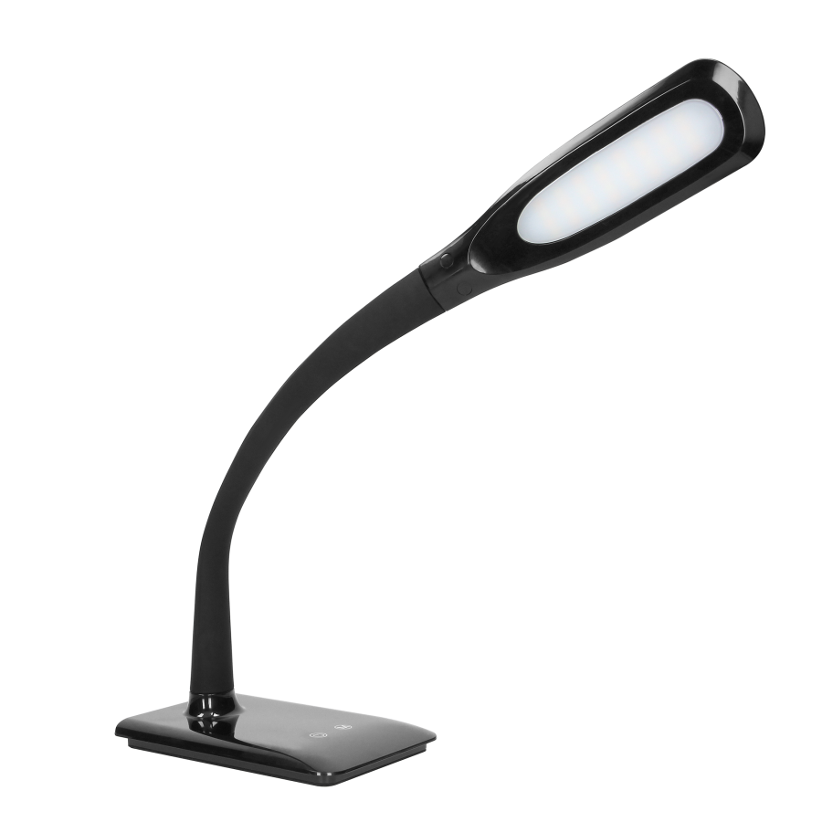 ERIE LED DIM 7W desk lamp with dimmer and color temperature adjustment 3000K-4000K-6000K, 400lm, black